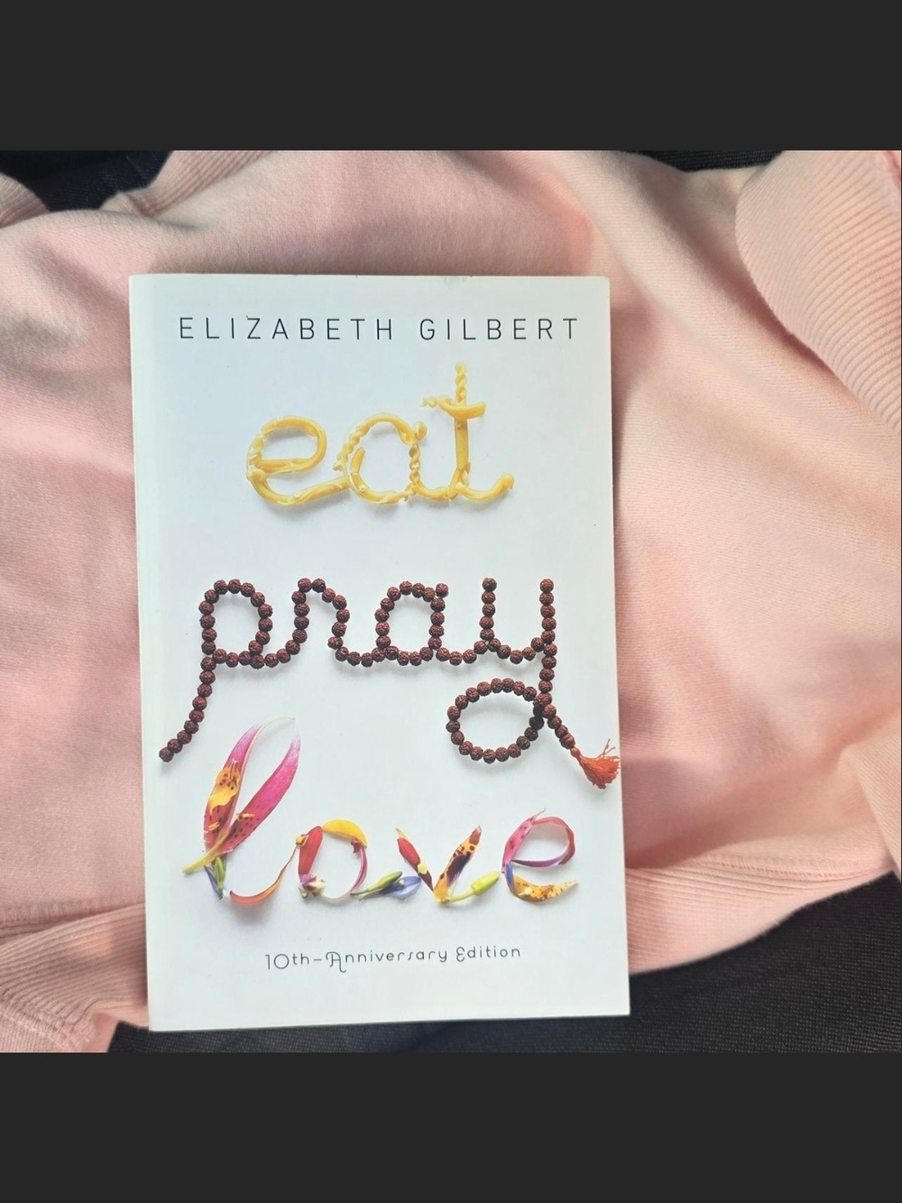 'Eat Pray Love' Book - White Cover